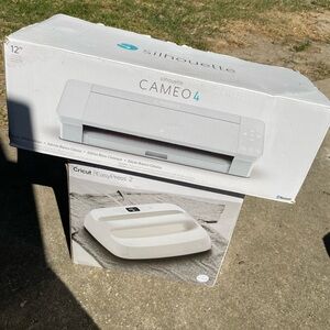 Silhouette Cameo 4 and Cricut EasyPress 2 Bundle